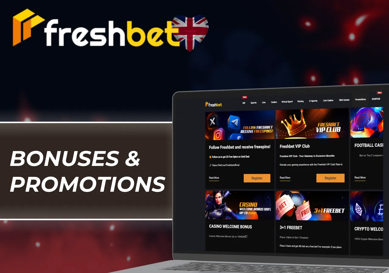 Available bonuses and promotional offers tailored for players in the UK.