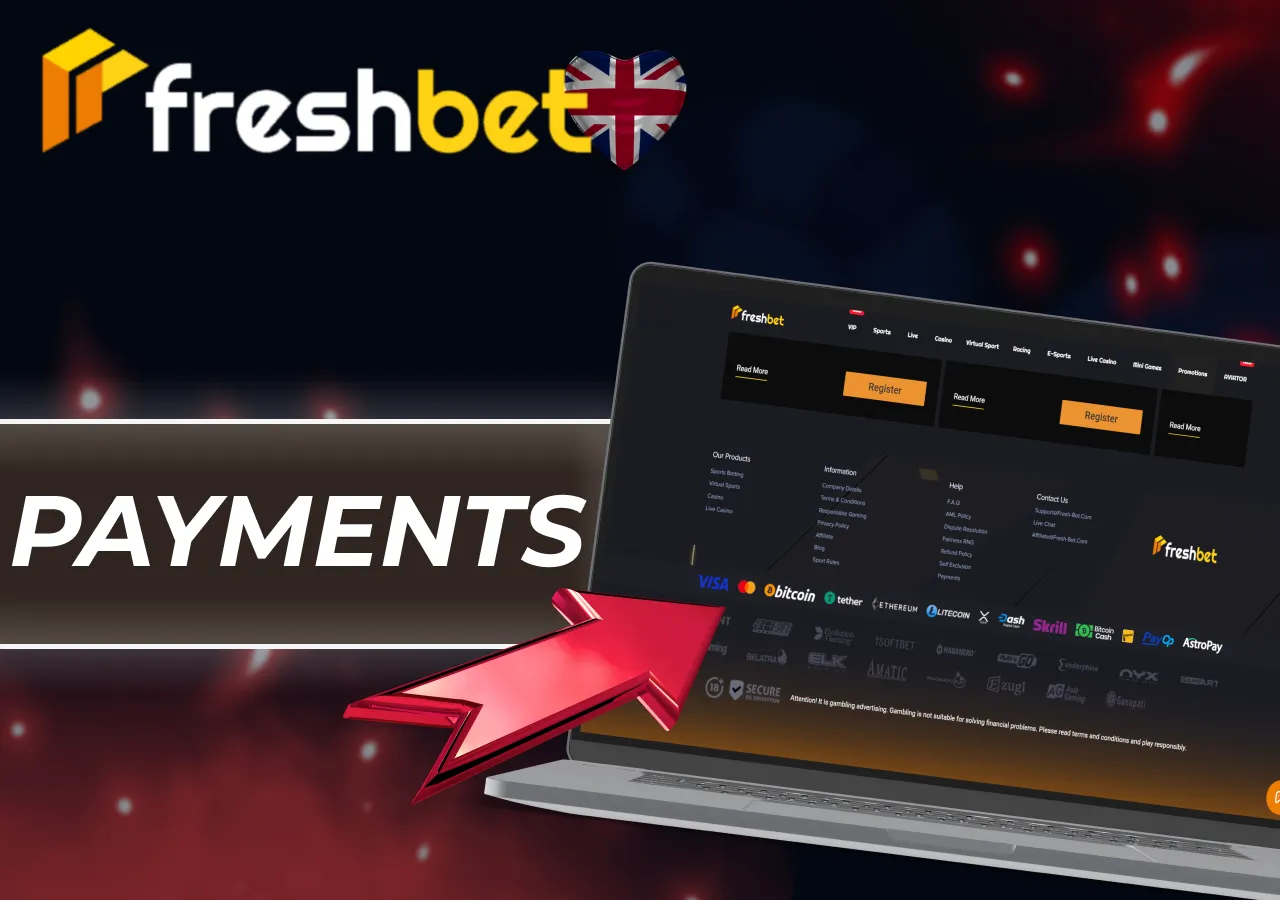 Payment methods providing fast processing and user-friendly deposit options.